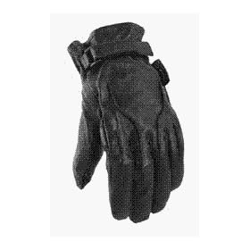 Power Trip Jet Black Glove Ladies Black Small