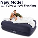 Intex Velvetaire&reg; Flocked Queen Memory Foam Airbed w/ Built-in Remote AC-Pump