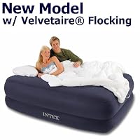 Intex Velvetaire Flocked Queen Memory Foam Airbed
