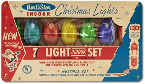 North Star Christmas Lights Sign