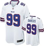 Marcell Dareus Jersey: Away White Game Replica #99 Nike Buffalo Bills Jersey