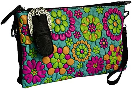 SAIERLONG Women's Tote Single Shoulder Bag Cross Body Bag Handbag Blue Cow Leather