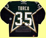 Autographed Marty Turco Dallas Stars Jersey (Black)