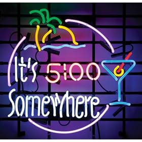 On The Edge 260014 It's 5 O'clock Somewhere Neon Sign