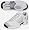 K-Swiss Ascendor SLT (Womens) White/Platinum/Orchid Tint - size 5.5