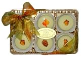 Fall Themed Belgian Chocolate Dipped Oreos - White Chocolate