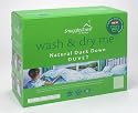 Wash & Dry Me Duck Down Duvet 100% Cotton Cambric Cover 13.5 Tog Double 200X200Cm