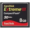 SanDisk SDCFX3-008G-A31 8GB Extreme III CF Card