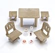 Calico Critters Country Patio Furniture Set