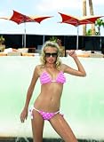 Ruffled Polka Dot Bikini and Bottom Swimwear Skinny Dip Available in S, M or L