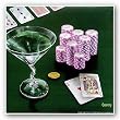 Poker Chips Big Slick by Michael Godard 11.75"x11.75" Art Print Poster