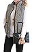 Hanerdun- Mens Slimming Body Shaper Shirt With Zipper Abs Abdomen Slim,Black,XX-Large