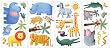 RoomMates RMK1136SCS Jungle Adventure Peel and Stick Wall Decal
