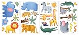 RoomMates RMK1136SCS Jungle Adventure Peel and Stick Wall Decal