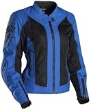Scorpion ExoWear Nip Tuck JD Blue Medium Women's Motorcycle Jacket