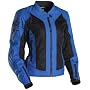 Scorpion ExoWear Nip Tuck JD Blue Medium Women's Motorcycle Jacket