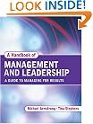 Handbook of Management and Leadership: A Guide to Managing for Results
