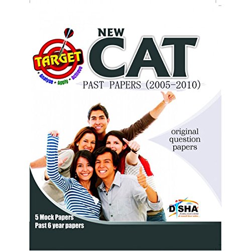 TARGET NEW CAT - Past (2005 - 2010) + 5 Mock Tests + 25 Practice Test CD