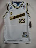 Golden State Warriors Mitch Richmond Hardwood Classics Swingman WHITE NBA YOUTH Jersey