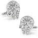 Star Wars Millennium Falcon Ship Blueprint Cufflinks