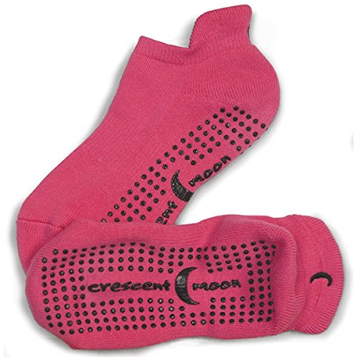 Non-slip Exersocks Value Pack (3-pair) (Medium, Pink)
