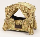 Lazy Paws Designer Canopy Pet Bed Brown & Gold Floral 51YHmiO8C L. SL160 Lazy Paws Designer Canopy Pet Bed Brown & Gold Floral
