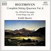 Beethoven: Complete String Quartets, Vol. 8