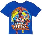 Marvel Boys 2-7 Short Sleeve Heroes Tee Shirt
