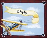 Sherri Blum Airplane Canvas Artwork