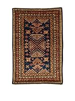 Design Community By Loomier Alfombra Ozbeki Ghazni A (Azul/Marrón/Multicolor)