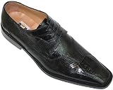 David Eden Lexington Mens Genuine Crocodile/Lizard Shoes