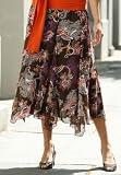 Paisley Georgette Skirt