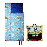 Spongebob Squarepants On-The-Go Slumber Sack & Pillow Set