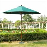 Outdoor Living : International Concepts 49163 9' Market Umbrella - Hunter Green
