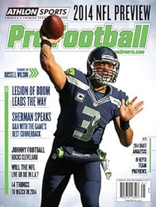 2014 Athlon Sports NFL Pro Football Magazine Preview- Seattle Seahawks Cover