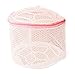 DDLBiz Fashion New Underwear Bra Sock Laundry Washing Mesh Zip Bag Aid Net(Rose)