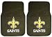 Front Car Truck SUV Rubber Floor Mats - New Orleans Saints