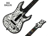 Protective skins for Guitar Hero 4 "World Tour" Guitar, fits Xbox 360, PS3 Playstation 3 - BIG BALLI