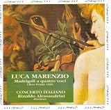 Luca Marenzio: Madrigali a quattro voci, Libro Primo 1585