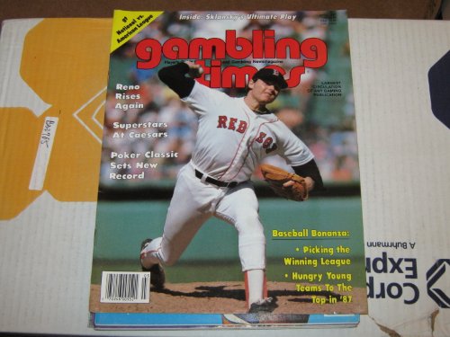 Gambling Times Magazine (Roger Clemens , Boston Red Sox , Baseball Bonanza, Aptil 1987)