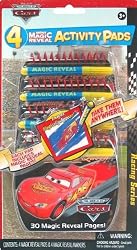Cars Mini Magic Reveal Activity Pads 4 Pack