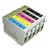 MoreInks T0715 / T0896 + Black Multipack - 5 Pack Compatible Ink Cartridges for Epson D120 D78 D92 DX400 DX4000 DX4050 DX4400 DX4450 DX5000 DX5050 DX6000 DX6050 DX7000 DX7400 DX7450 DX8400 DX8450 and DX9400F Printers T0711 T0712 T0713 T0714 / TO711 TO712 TO713 TO714 TO715 / T0891 T0892 T0893 T0894