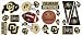 RoomMates RMK1229SCS University of Colorado Peel & Stick Appliques