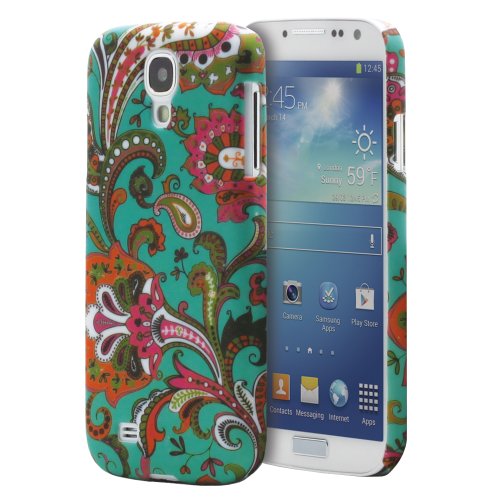 Fosmon MATT Series Rubberized Case for Samsung Galaxy S4 IV - i9500 (Vintage Paisley)