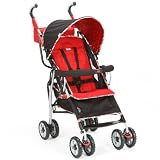 Lamaze Ignite Stroller, Black/Red