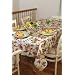 European Fruttela Tablecloth Beige 60" Round