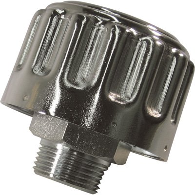 Nortrac Hydraulic Breather Cap - 1in. NPT, Chromed Steel