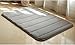 VANRA(tm) Bath Mat Bath Rugs Anti-slip Bath Mats Anti-bacterial Non-slip Bathroom Mat Soft Bathmat Bathroom Carpet for Baby Kids Safety with Memory Foam Coral Velvet Fabric 19.7