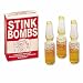 Stink bombs - 1 box with 3 glass vials