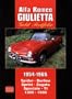 Alfa Romeo Giulietta Gold Portfolio 1954-1965